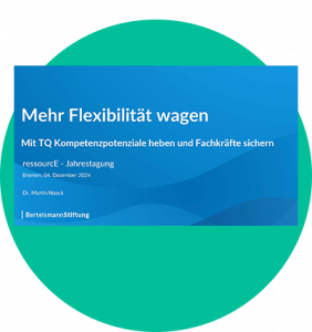 Jahrestagung 2024 – Martin Noack: Mehr Flexibilität wagen. Mit Teilqualifizierung Kompetenzpotenziale heben und Fachkräfte sichern